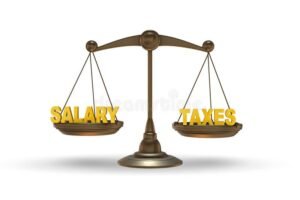 Quanto Deve Guadagnare una Partita IVA Forfettaria per Conviene 11 bilancia monetaria con simboli di tasse