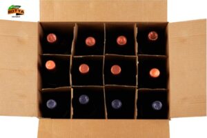 bottiglie di vino con pacco spedizione sicuro