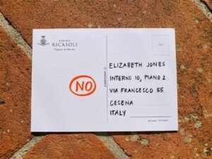 cartolina postale con codice iban italiano