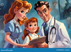 Quali Vantaggi Offre Allianz Assicurazioni Sanitaria Per Te 15 famiglia felice con medico e cartella clinica