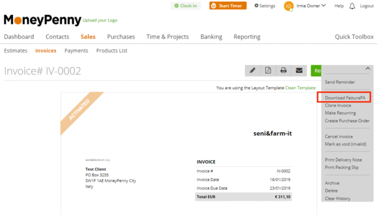 Reverse Charge Cos'è e Come Funziona nel Sistema Fiscale Italiano 2 fattura elettronica italiana con simbolo euro