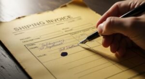 Come si Compila una Fattura Passiva Esempio Pratico da Seguire 20 mano che compila una fattura cartacea elegante