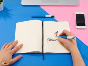 penna bic swift con dettagli di scrittura