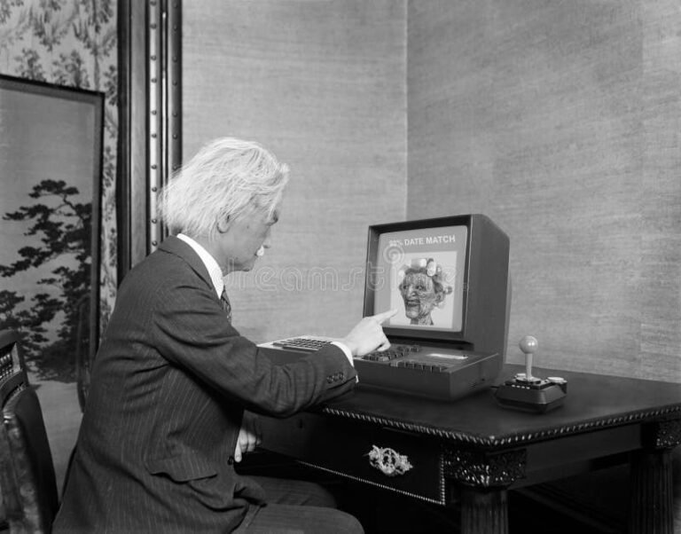 persona anziana davanti a televisore vintage