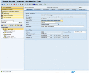 schermata computer con verifica partita iva europea