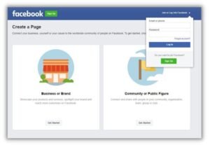 Come si crea una pagina Facebook per aziende o brand facilmente 25 schermata di creazione pagina facebook brand business